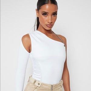 One sleeve bodysuit